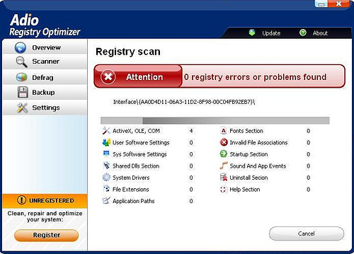 Registry Optimizer de Aido